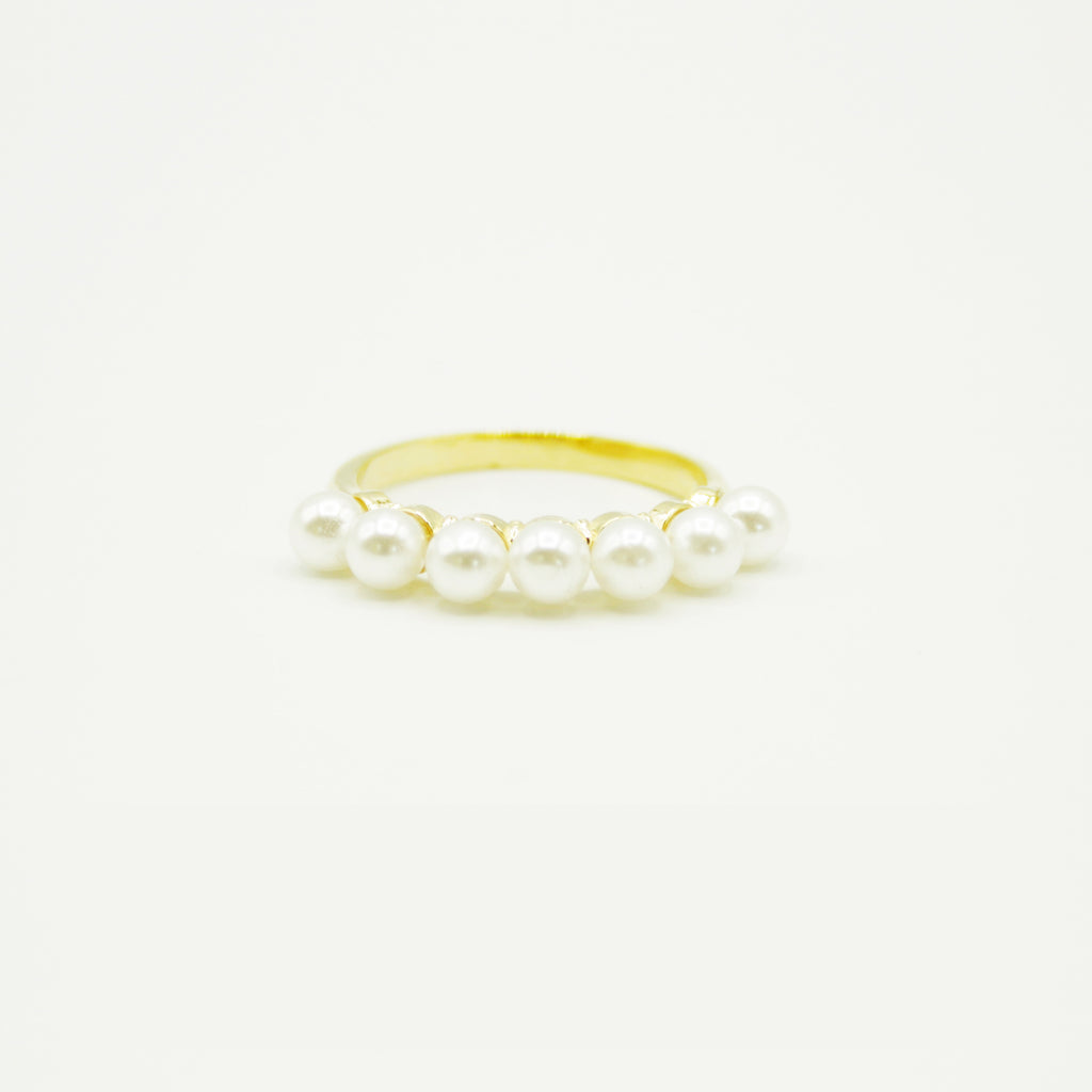 Anillo perlas