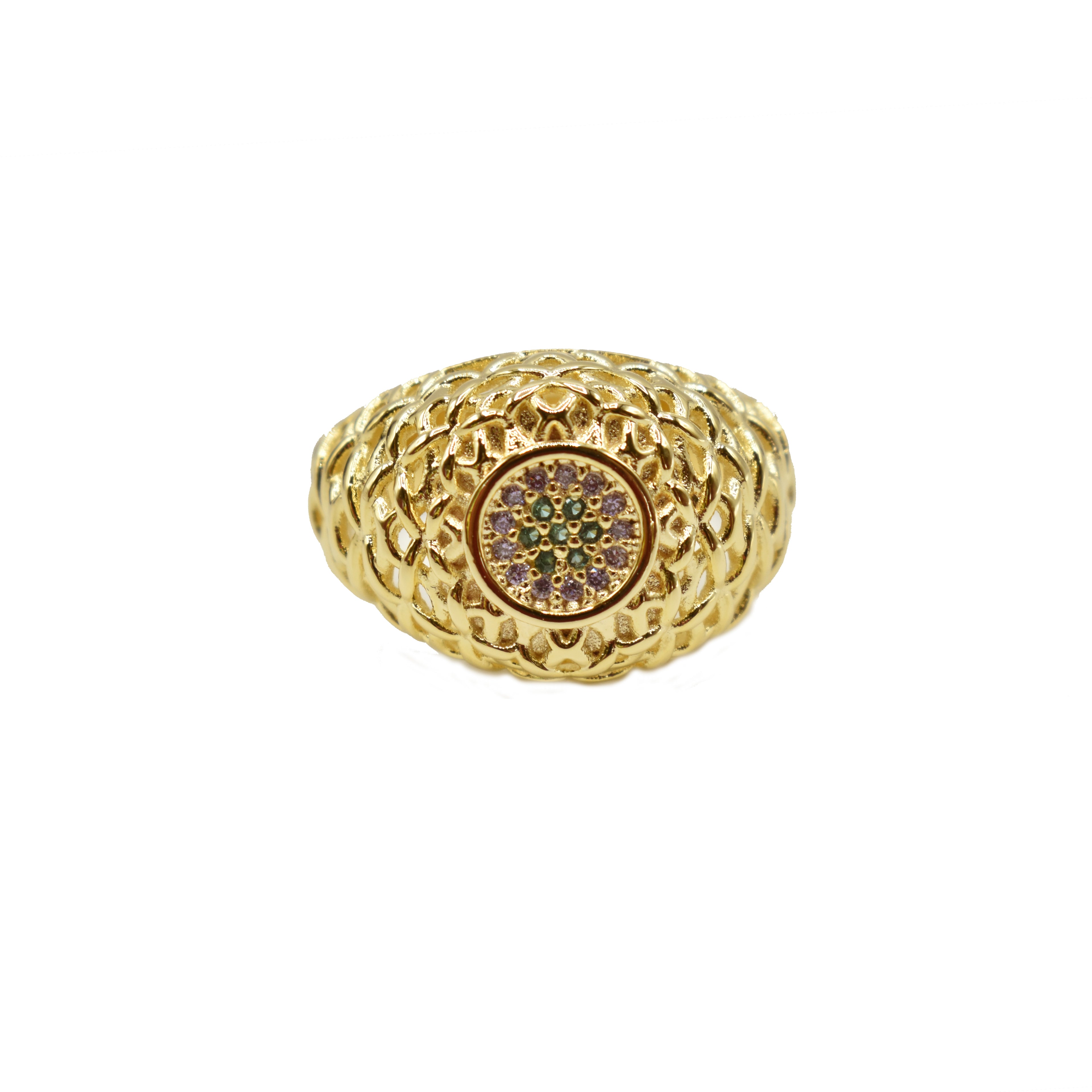 Anillo calado