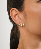 Aretes Tres Hojas