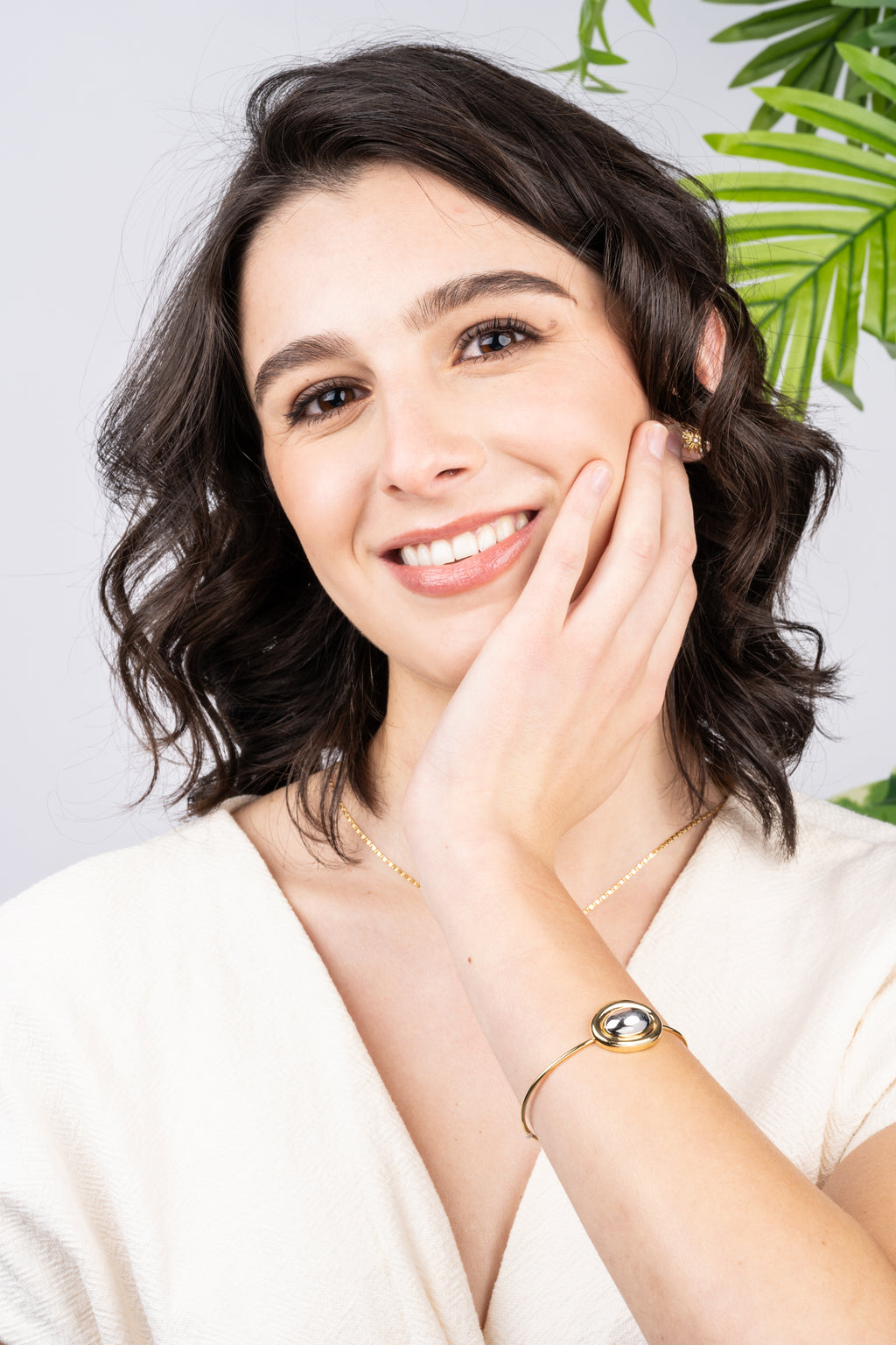 Brazalete boton