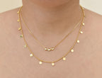 Collar Corazones Brillantes