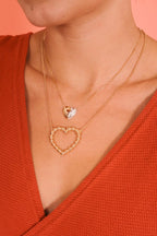 Collar Corazón Nítido