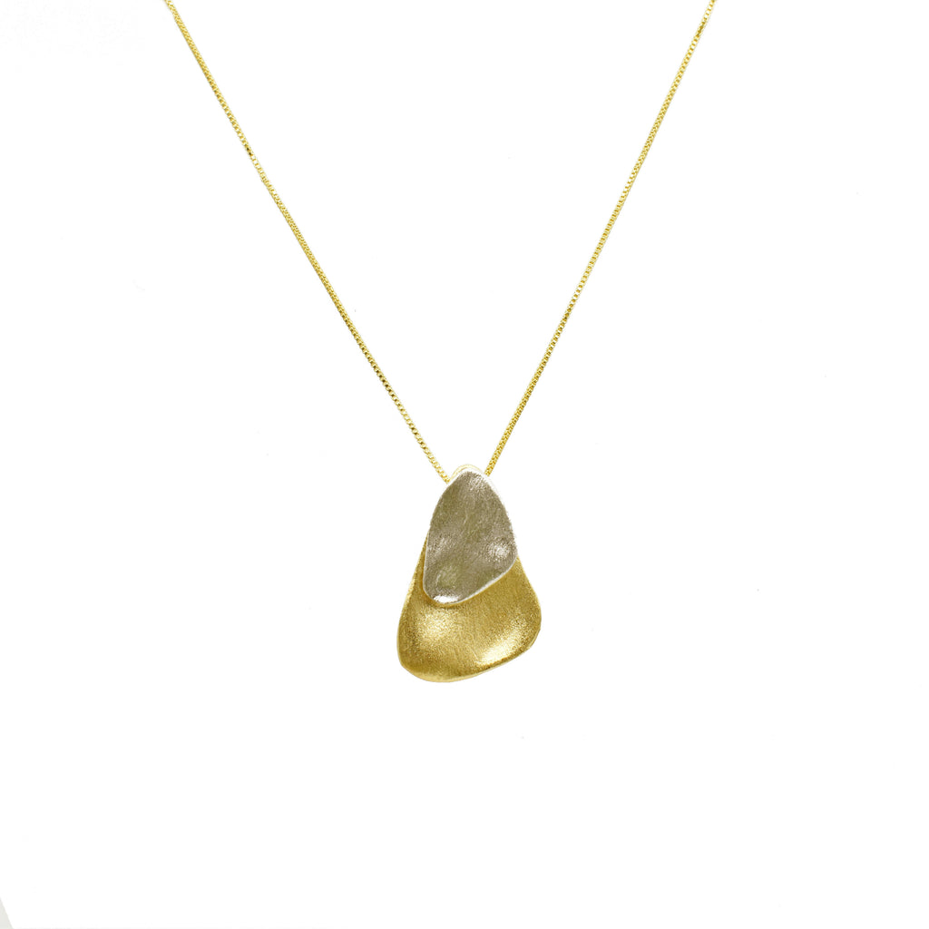 Collar gota doble