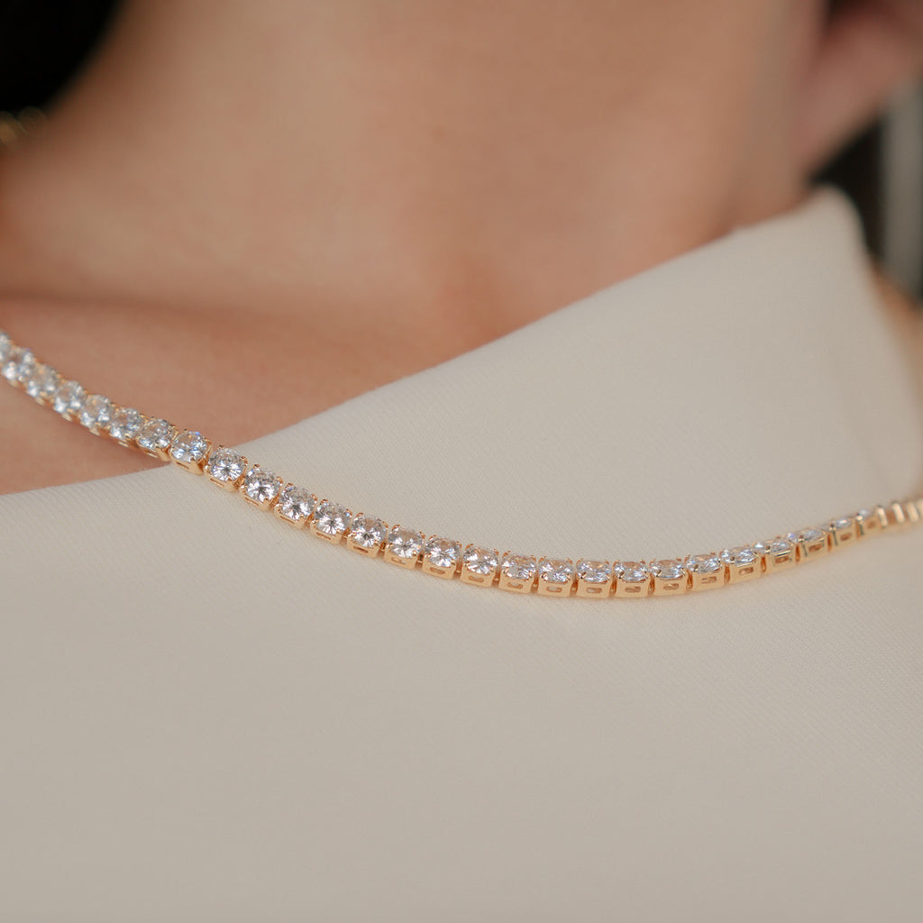 Collar zirconias