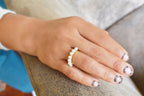 Anillo perlas