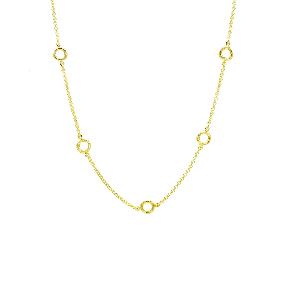 Collar Destellos Dorados