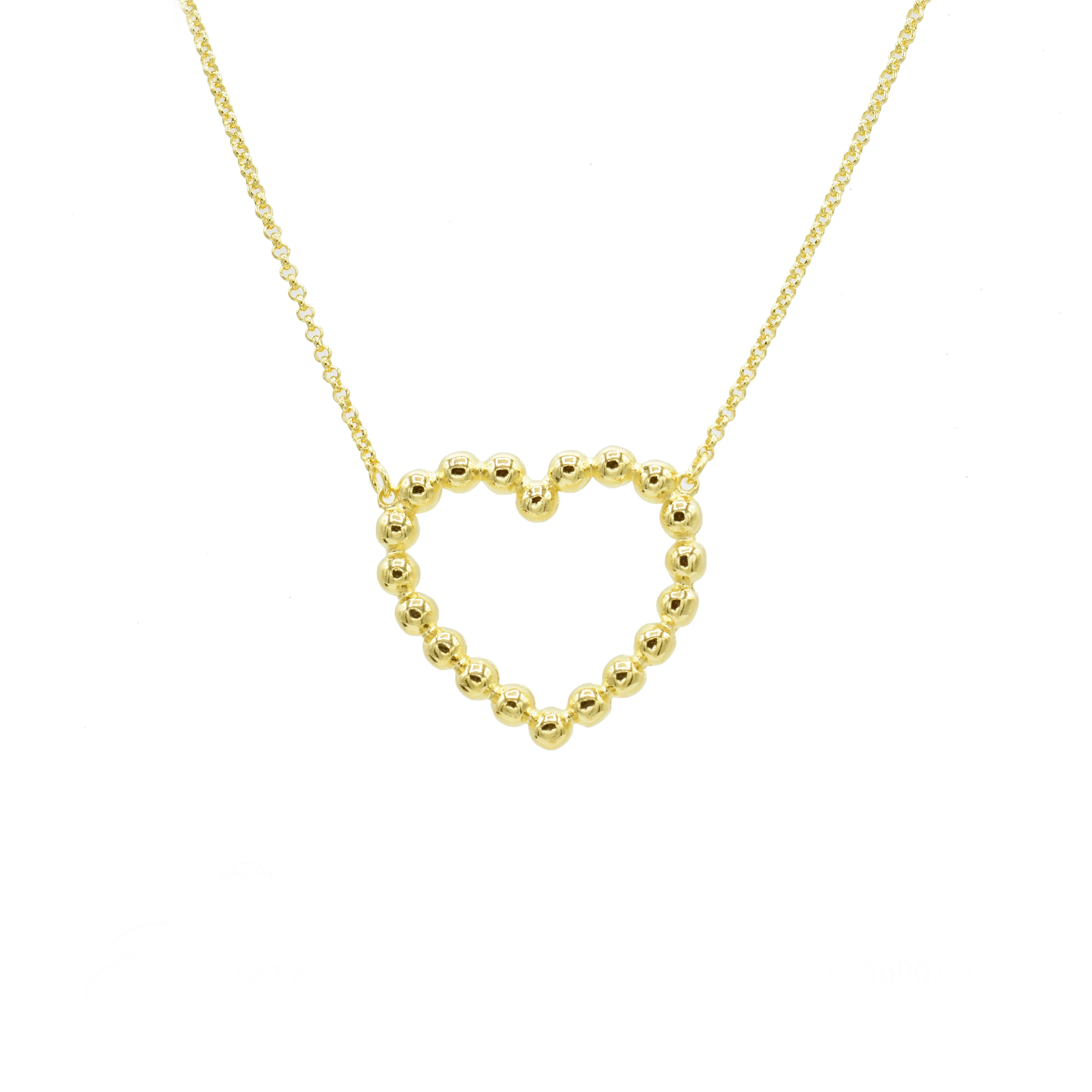 Collar Corazón Nítido