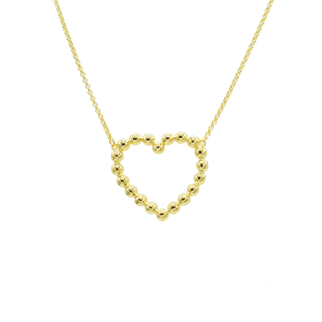 Collar Corazón Nítido