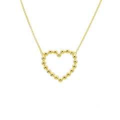 Collar Corazón Nítido