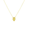 Collar Hamsa Luz