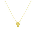 Collar Hamsa Luz