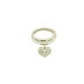 Anillo corazón globo