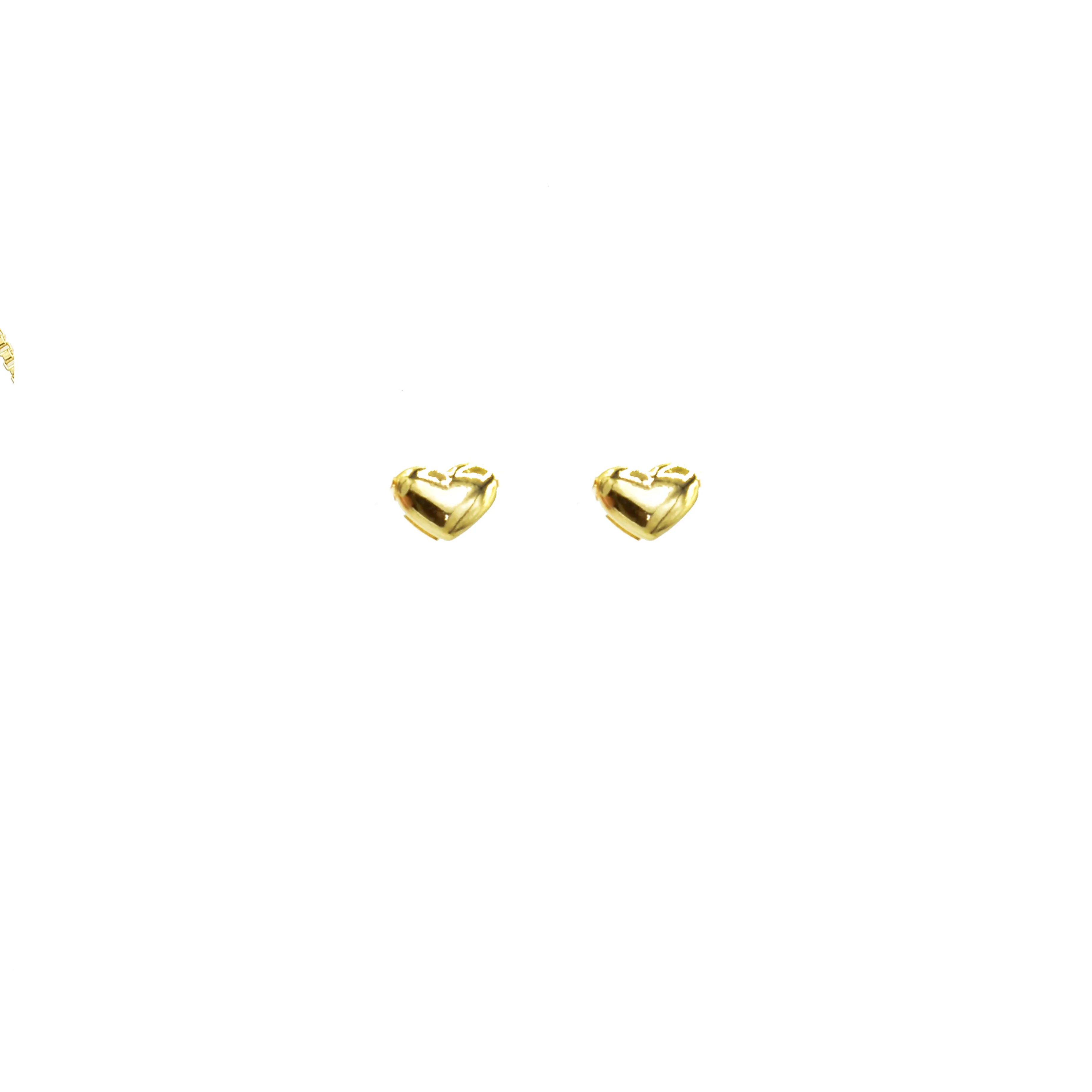 Aretes Corazón Brillante