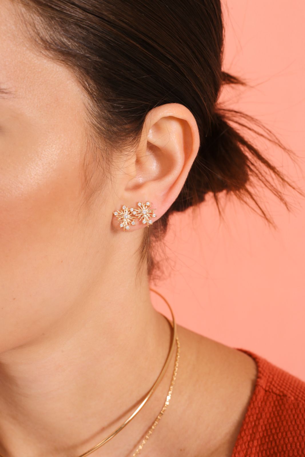 Aretes Estrella Fugaz